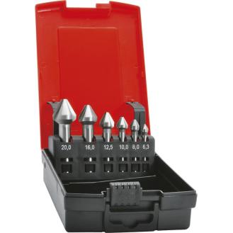 KegelsenkerSet DIN334 HSSForm C 60Grad 6,3 - 20,0mm-Beschreibung lesen