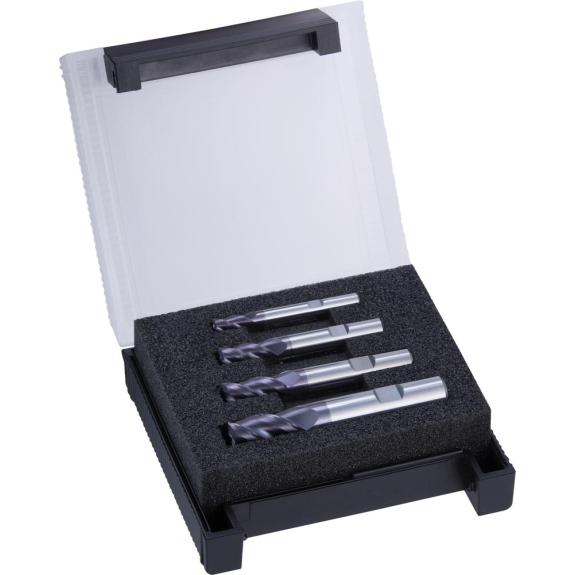 Schruppfräser-Set HPC TiALN Typ INOX Z3 6/8/mm Schruppfräser-Set HPC TiALN Typ INOX Z3 6/8/mm-Beschreibung lesen