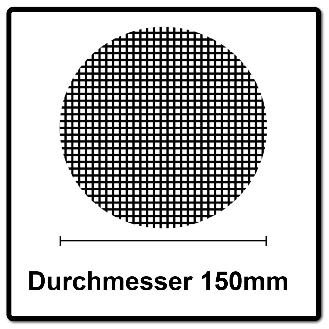Haftschleifscheibe ABRANET Grip 150mm K.120 f.HO/Metall/Lack/Ku.-Beschreibung lesen