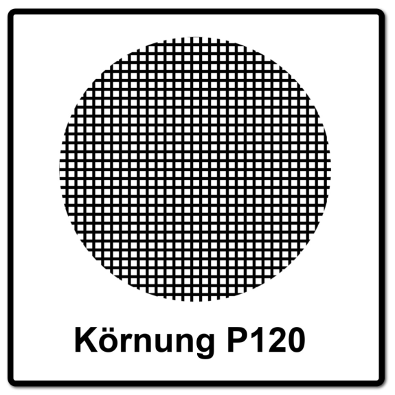 Haftschleifscheibe ABRANET Grip 150mm K.120 f.HO/Metall/Lack/Ku.-Beschreibung lesen