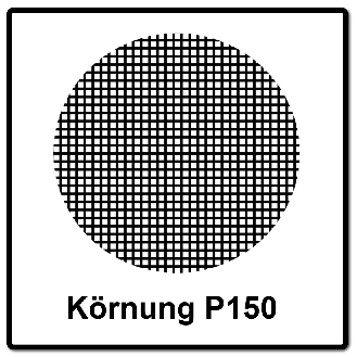 Haftschleifscheibe ABRANET Grip 150mm K.150 f.HO/Metall/Lack/Ku.-Beschreibung lesen