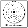 Haftschleifscheibe IRIDIUM Grip 121L 150mm K.80 f.HO/Metall/Lack/Ku.