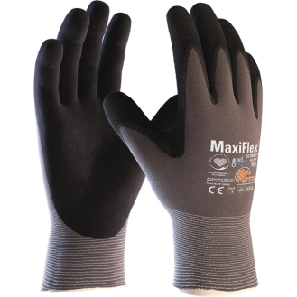 Handschuhe MaxiFlex Ultime AD-APT 42-874 Gr.10 grau/schwarz Nyl. EN 388 K.II-Beschreibung lesen