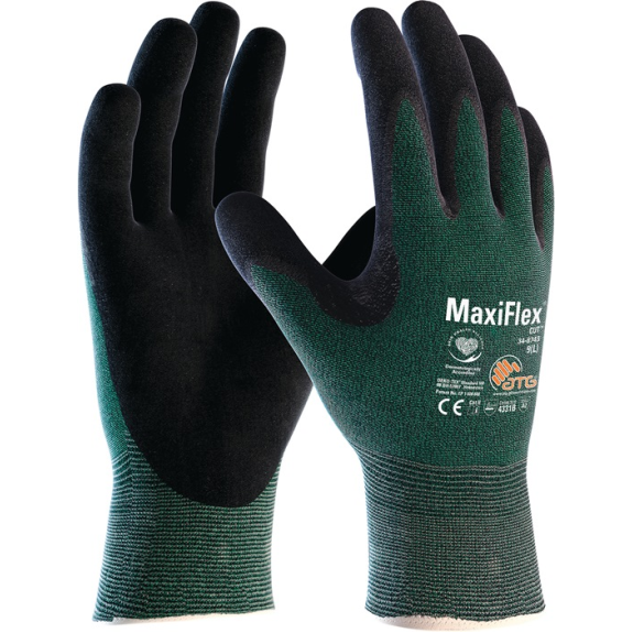Schnittschutzhandschuhe MaxiFlex Cut 34-8743 Gr.9 Strickbund,silikonfrei-Beschreibung lesen