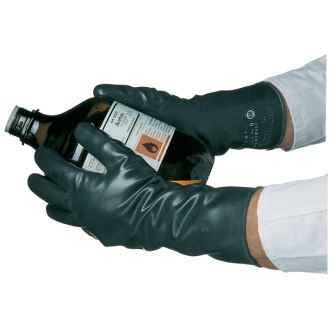Chemiehandschuh Butoject 898 Gr.10 schwarz EN 388,EN 374 PSA III-Beschreibung lesen