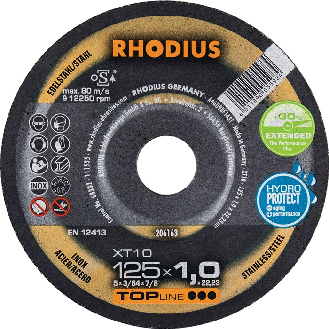 Trennscheibe XT10 D230x1,9mm gekr.INOX Bohr.22,2m-Beschreibung lesen