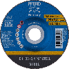 Trennscheibe PSF STEEL D125x2,4mm gekr.STA Bohr.22,2m