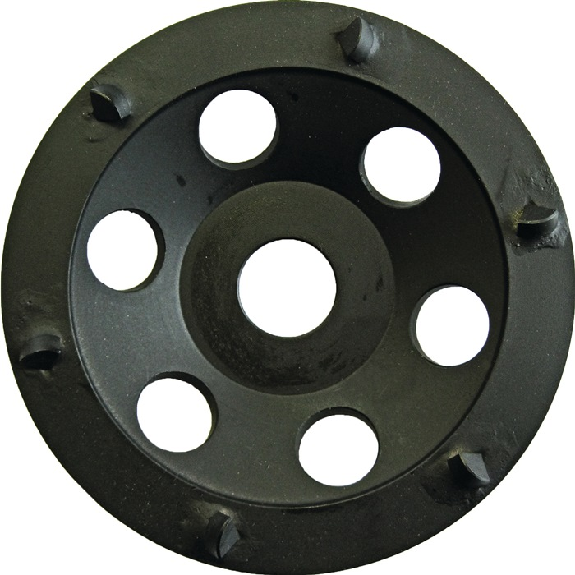 Meule boisseau PCD 125mm pour revêtements 22,2m-Lire la description