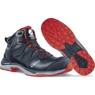 Sicherheitiefel ULTRRAIL BLACK MID Gr.44 schwarz/rot Leder-Beschreibung lesen