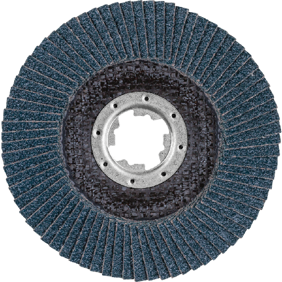 Fächerscheibe POLIFAN Z SG POWER STEELOX D.125mm K.Z-40 radial INOX/Stahl ZK-Beschreibung lesen