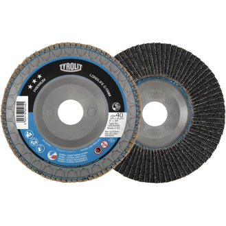 Fächerscheibe LONGLIFE C-TRIM D.125mm K.80 fl.INOX/Stahl ZK-Beschreibung lesen
