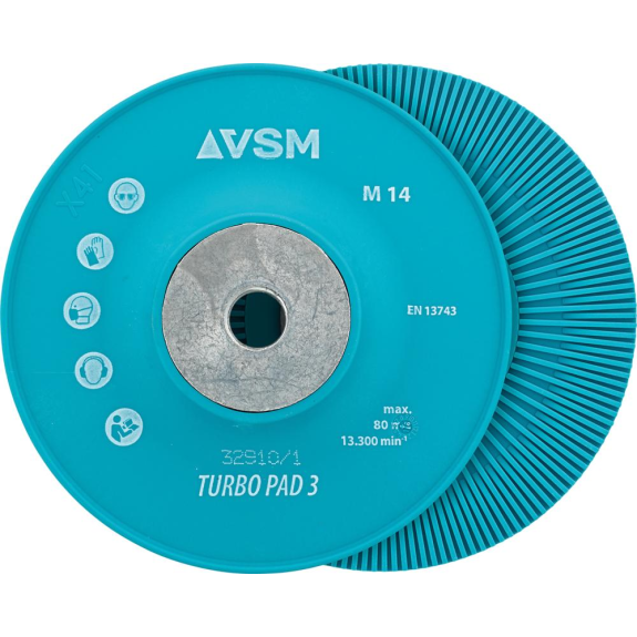Plaque de support Turbo Pad 3 M14 115 mm-Leggi tutto