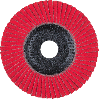 Fächerscheibe POLIFAN CO-COOL SG STEELOX D.125mm K.40 kon.INOX CO-Beschreibung lesen
