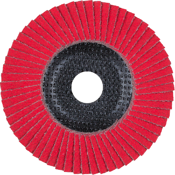 Fächerscheibe POLIFAN CO-COOL SG STEELOX D.125mm K.40 kon.INOX CO-Beschreibung lesen