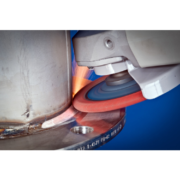 Fächerscheibe POLIFAN CO SGP CURVE STEELOX D.125mm K.60 kon.INOX/Stahl M Fächerscheibe POLIFAN CO SGP CURVE STEELOX D.125mm K.60 kon.INOX/Stahl M-Beschreibung lesen