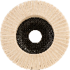 Fächerscheibe Filz Ø 125mm D5 H25 Fächerscheibe Filz Ø 125mm D5 H25