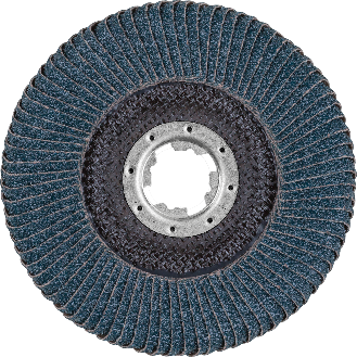 Fächerscheibe POLIFAN SGP CURVE STEELOX D.125mm K.Z-40 radial INOX/Stahl ZK-Beschreibung lesen