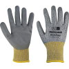 Schnitthandschuh Workeasy 13G GY PU A2/B Gr.9 grau/gelb EN 388 PSA II