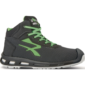 Sicherheitsstiefel RedLion HARD Gr.42 schwarz/grün S3 SRC ESD EN20345-Beschreibung lesen