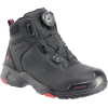 Sicherheitsstiefel Braxton Gr.41 schwarz/rot Leder S3 SRC HRO EN20345