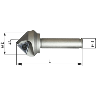 Fasenfräser D45mm 45 GradZ1 für TCGX 163504-Beschreibung lesen