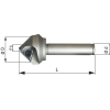 Fasenfräser D25mm 45 GradZ1 für TCGX 163504