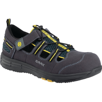 Sicherheitssandale Rene2 Gr.41 blau/gelb Mikrofaser/Mesh S1P SRC ESD EN20345-Beschreibung lesen