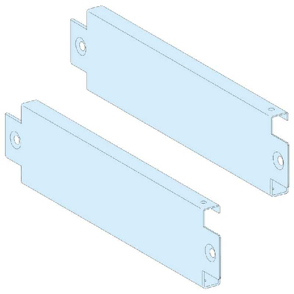Zoccoli laterali di chiusura Bianchi 100x400mm 2 pezzi per armadi PrismaSeT P  LVS08720-Leggi tutto