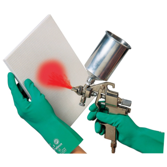 Chemiehandschuh Camril 730 Gr.9 grün EN 388,EN 374 PSA III-Beschreibung lesen