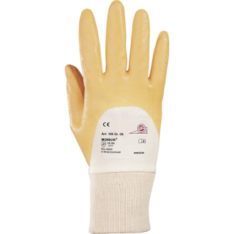 Handschuhe Monsun 105 Gr.10 curry BW-Trikot m.Nitril EN 388 PSA II-Beschreibung lesen