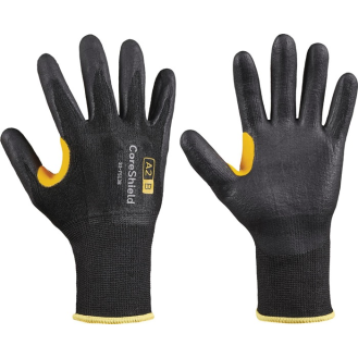 Schnittschutzhandschuhe CoreShield 13G A2/B Gr.8 schwarz EN 388 PSA II 10 PA-Beschreibung lesen