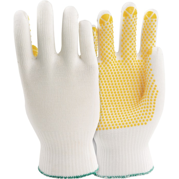 Handschuhe PolyTRIXN 912 Gr.10 weiß/gelb EN 388 PSA II-Beschreibung lesen