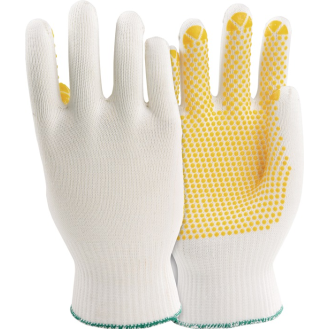 Handschuhe PolyTRIXN 912 Gr.10 weiß/gelb EN 388 PSA II-Beschreibung lesen