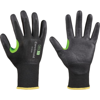Schnittschutzhandschuhe CoreShield 18G A4/D Gr.9 schwarz EN 388 PSA II 10 PA-Beschreibung lesen