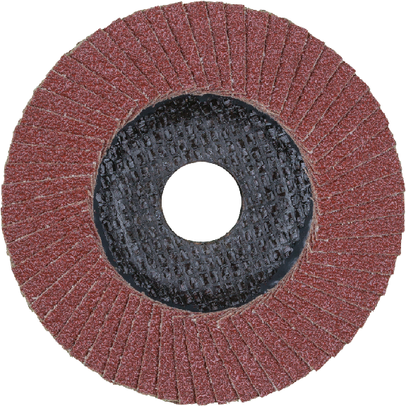Fächerscheibe POLIFAN A SG STEELOX D.115mm K.A-80 fl.INOX NK-Beschreibung lesen