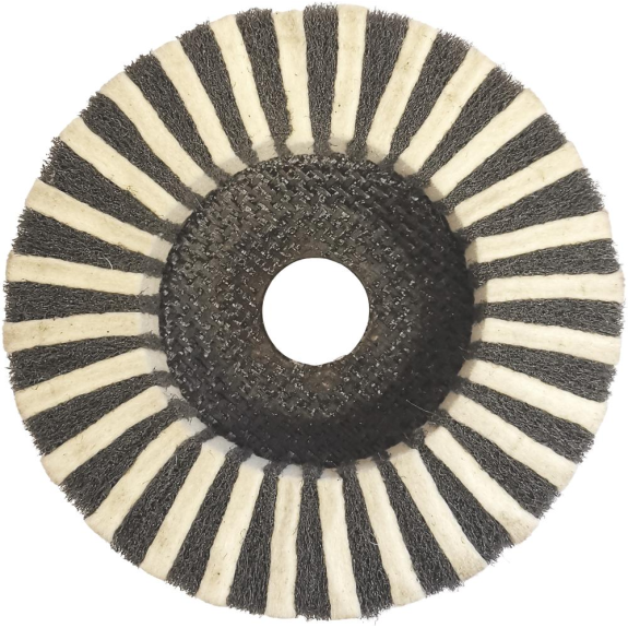 Fächersch. kombi 125mm Filz-SchleifVlies-Beschreibung lesen