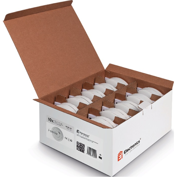 Rauchwarnmelder Ei650i-10P 10 J.Lithium 3 V weiß Ei650i-10P-Beschreibung lesen