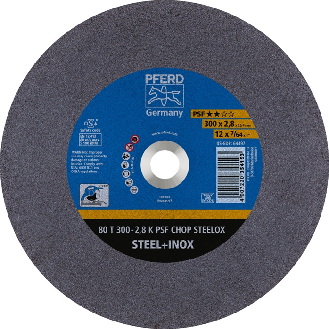 Trennscheibe PSF CHOP STEELOX D300x2,8mm ger.Stahl/INOX Bohr.25,4mm-Beschreibung lesen