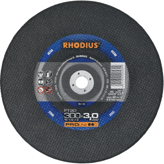 Trennscheibe FT30 D350x4mm ger.STA Bohr.20mm-Beschreibung lesen