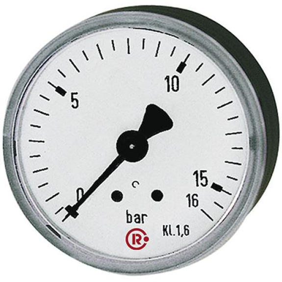 Manometer rückseitig zentrisch 40mm 0-4bar G1/8"-Beschreibung lesen