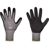Handschuh OPTIME Gr.10 grau/schwarz EN 420/EN 388 PSA II