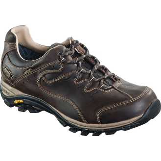 Light-Hike-Schuh Caracas GTX Gr.45  10,5 dunkel Leder-Beschreibung lesen