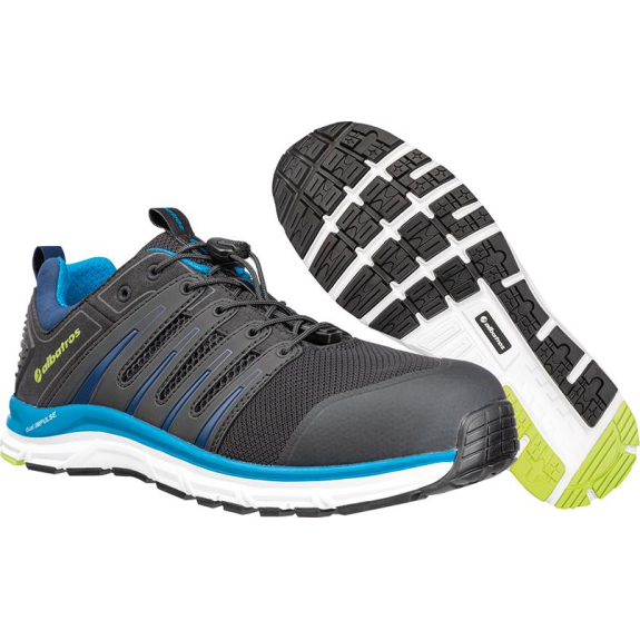 Sicherheitsschuh BREEZE IMPULSE LOW Gr.42 schw./blau S1P ESD HRO SRA DIN EN20345-Beschreibung lesen