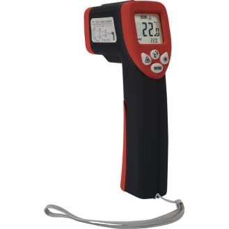 Infrarotthermometer TV 323 -50 b.550GradC ±3GradC 2xTyp AAA-Beschreibung lesen