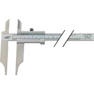 Werksttmessschieber DIN862 300mm m.Spitzen Schnabel-L.90mm-Beschreibung lesen