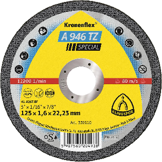 Trennscheibe A946TZ 125x1,6mm gerade 25 St. in Kunststoff-Box-Beschreibung lesen