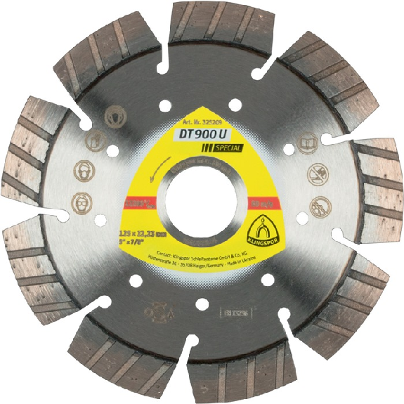 trennscheibe DT 900 U Special D.125mm Bohr.22,2m  12mm-Beschreibung lesen