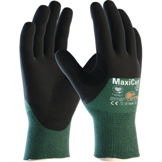 Schnittschutzhandschuhe MaxiCutOil 44-305 Gr.10 grün/schwarz EN 388 PSA II-Beschreibung lesen