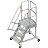 Pltformtreppe Stufenbreite 600mm senkr.H.max.960mm A.1430mm 60Grad