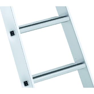 Stufenstehleiter 5 Stufen Alu.Gesamt-H.2480mm o.Rl.-Beschreibung lesen